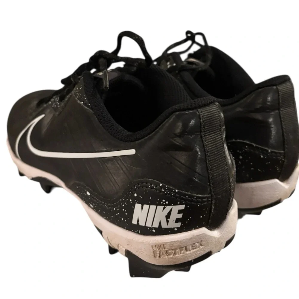 Men's Nike‎ Fast Flex  Baseball Cleats Sports shoes Black Size 8.5 Low Top